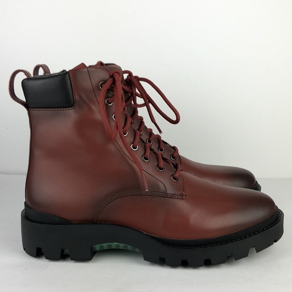 Coach Citysole Boot Men’s Sleek Designer Leather Lace Up Ankle Boots 11 - Picture 3 of 16